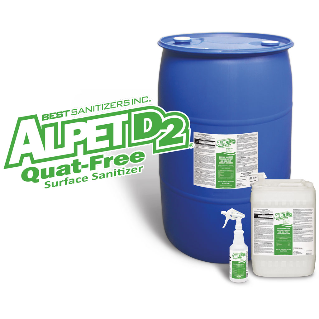 Alpet D2 Quat-Free Surface Sanitizer | Best Sanitizers, Inc.
