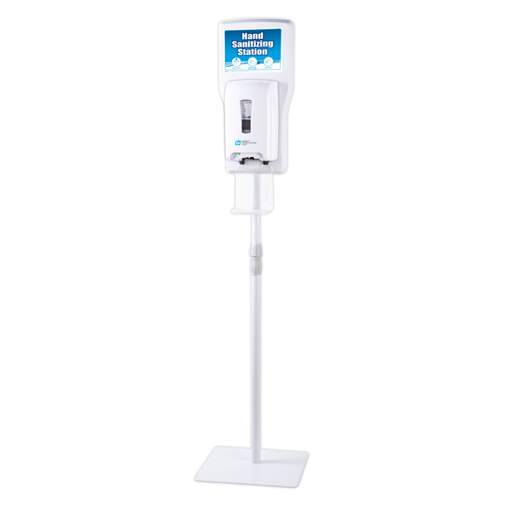 Hand sanitizer floor stand discount