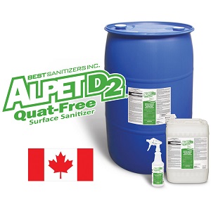 Alpet D2 Quat-Free Now Available in Canada