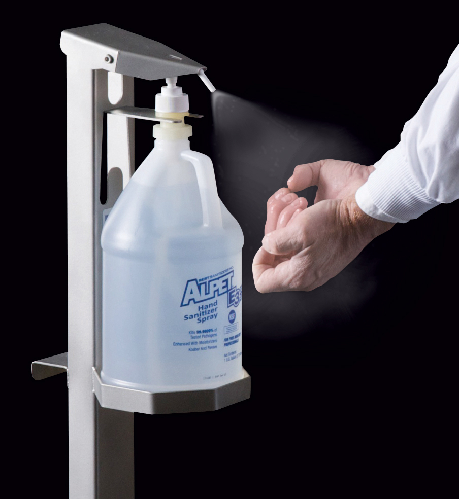 Alpet E3 Plus Hand Sanitizer Spray with EZ Step Portable